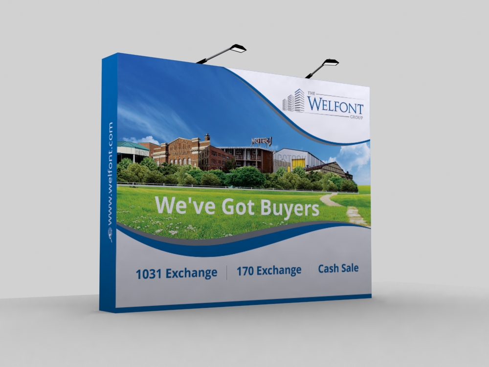 Trade Show Booth Design by Bins for The Welfont Group | Design #11940516