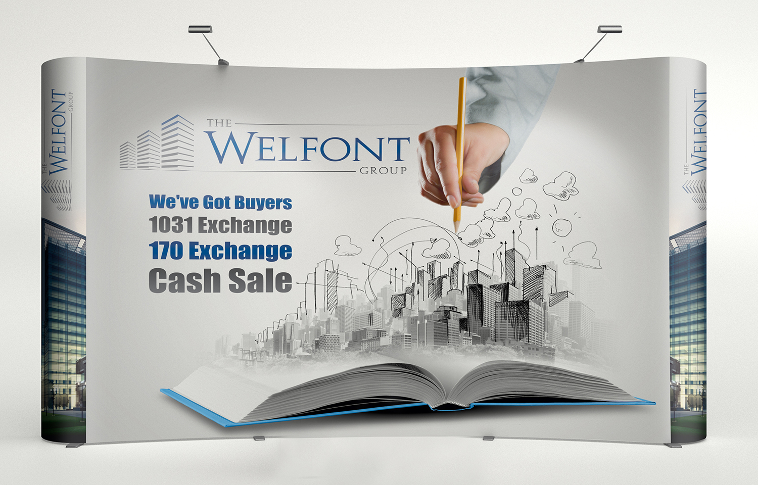 Trade Show Booth Design by ALSADESIGN for The Welfont Group | Design #11933342
