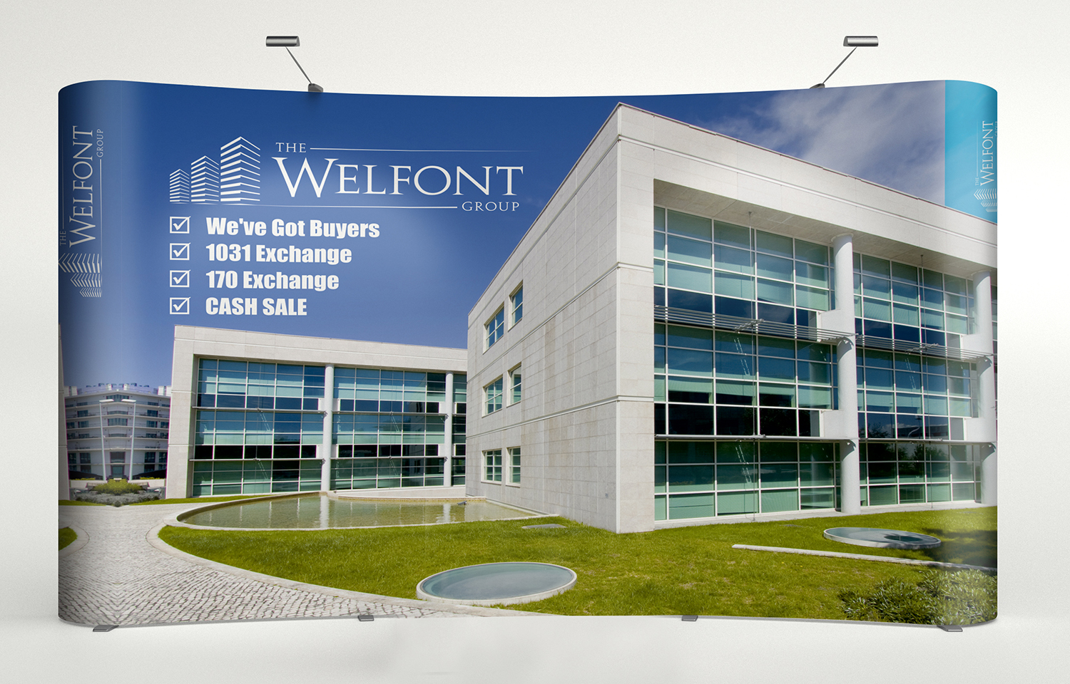 Trade Show Booth Design by ALSADESIGN for The Welfont Group | Design #11933512