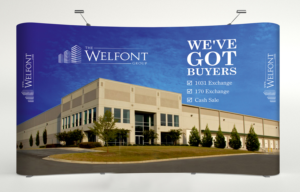 Trade Show Booth Design by ALSADESIGN for The Welfont Group | Design: #12016606