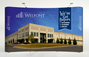 Trade Show Booth Design by ALSADESIGN for The Welfont Group | Design: #12016919
