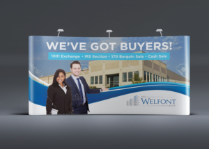 Trade Show Booth Design by IyaIyayo for The Welfont Group | Design: #12117362