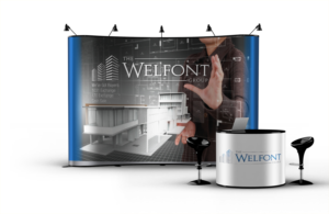 Trade Show Booth Design by Maestroto for The Welfont Group | Design #11899190