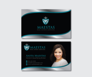 Business Card Design by M.Pirs for Maestas Real Estate Services  | Design #12311186