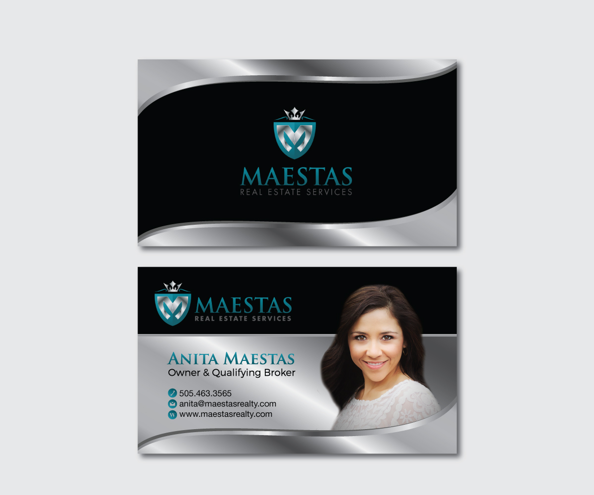 Design de Carte de Visite par M.Pirs pour Maestas Real Estate Services  | Design #12311241
