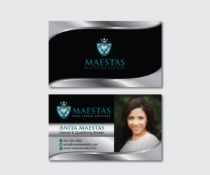 Business Card Design by M.Pirs for Maestas Real Estate Services  | Design: #12311433