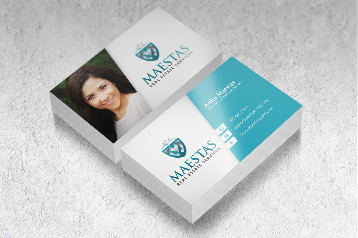 Business Card Design by Impressive Solutions for Maestas Real Estate Services  | Design #12314000
