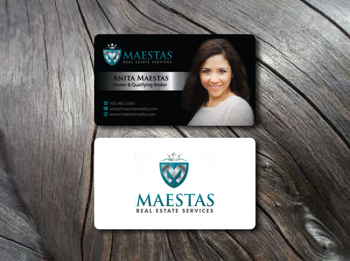 Business Card Design by Dezero for Maestas Real Estate Services  | Design #13165361
