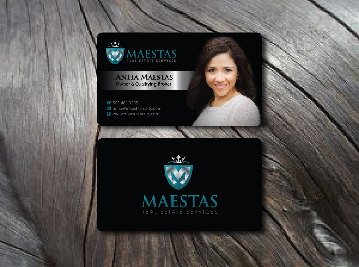 Business Card Design by Dezero for Maestas Real Estate Services  | Design #13165362