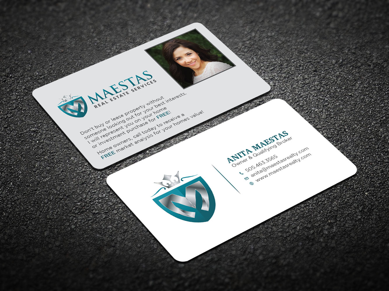 Design de Carte de Visite par Verified artistry pour Maestas Real Estate Services  | Design #12351546