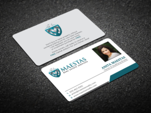 Business Card Design by Verified artistry (Design garden) for Maestas Real Estate Services  | Design: #12351547