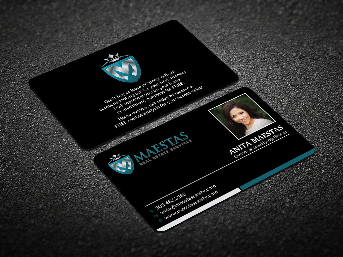 Design de Carte de Visite par Verified artistry pour Maestas Real Estate Services  | Design #12351548