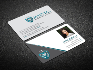 Business Card Design by Verified artistry (Design garden) for Maestas Real Estate Services  | Design: #12351554