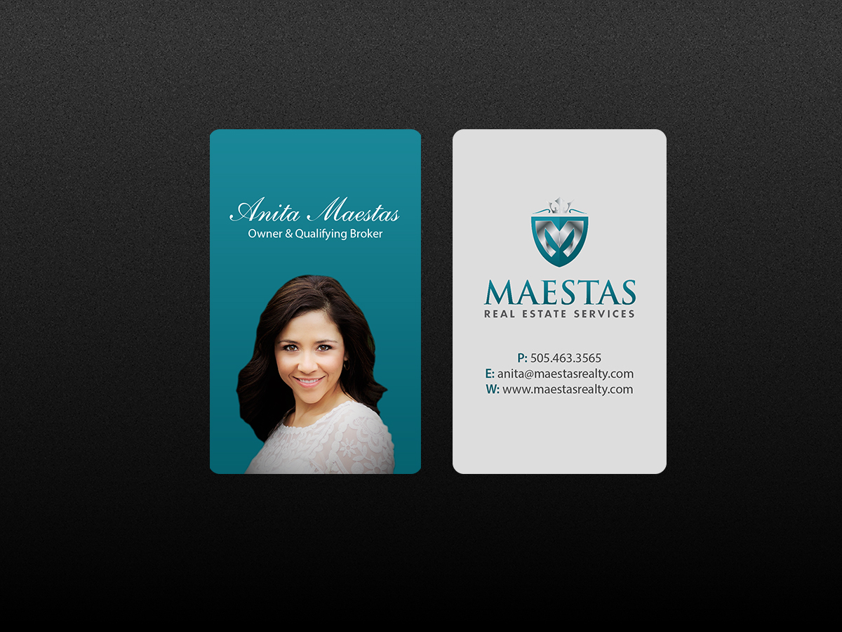 Business Card Design by Creations Box 2015 for Maestas Real Estate Services  | Design #12319972