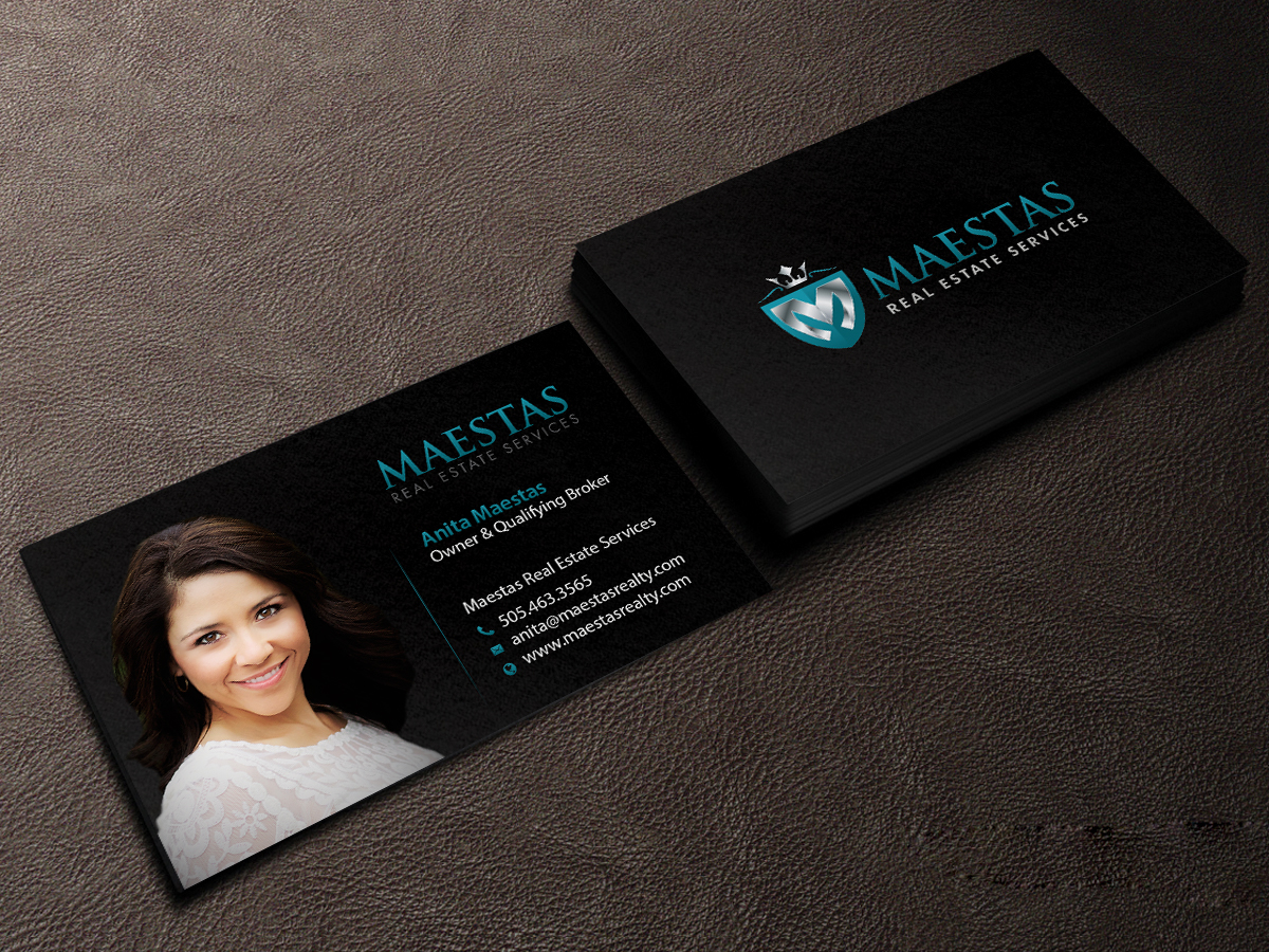 Business Card Design by Creations Box 2015 for Maestas Real Estate Services  | Design #12319976