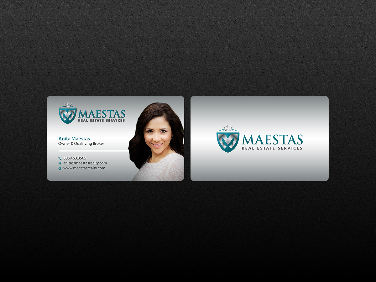 Design de Carte de Visite par Creations Box 2015 pour Maestas Real Estate Services  | Design #12319983