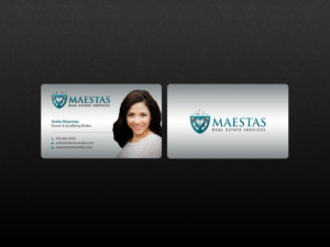 Business Card Design by Creations Box 2015 for Maestas Real Estate Services  | Design: #12319983