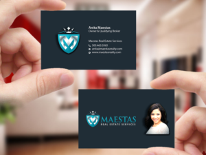 Business Card Design by Creations Box 2015 for Maestas Real Estate Services  | Design: #12319991