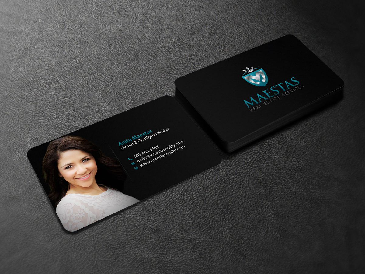 Business Card Design by Creations Box 2015 for Maestas Real Estate Services  | Design #12319993