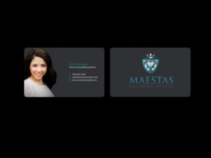 Business Card Design by Creations Box 2015 for Maestas Real Estate Services  | Design: #12319994