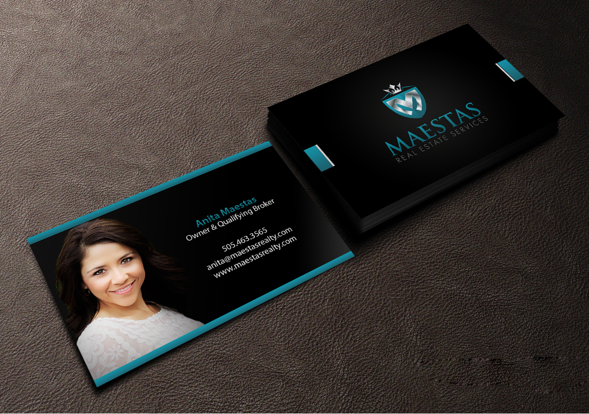 Business Card Design by Creations Box 2015 for Maestas Real Estate Services  | Design #12319996