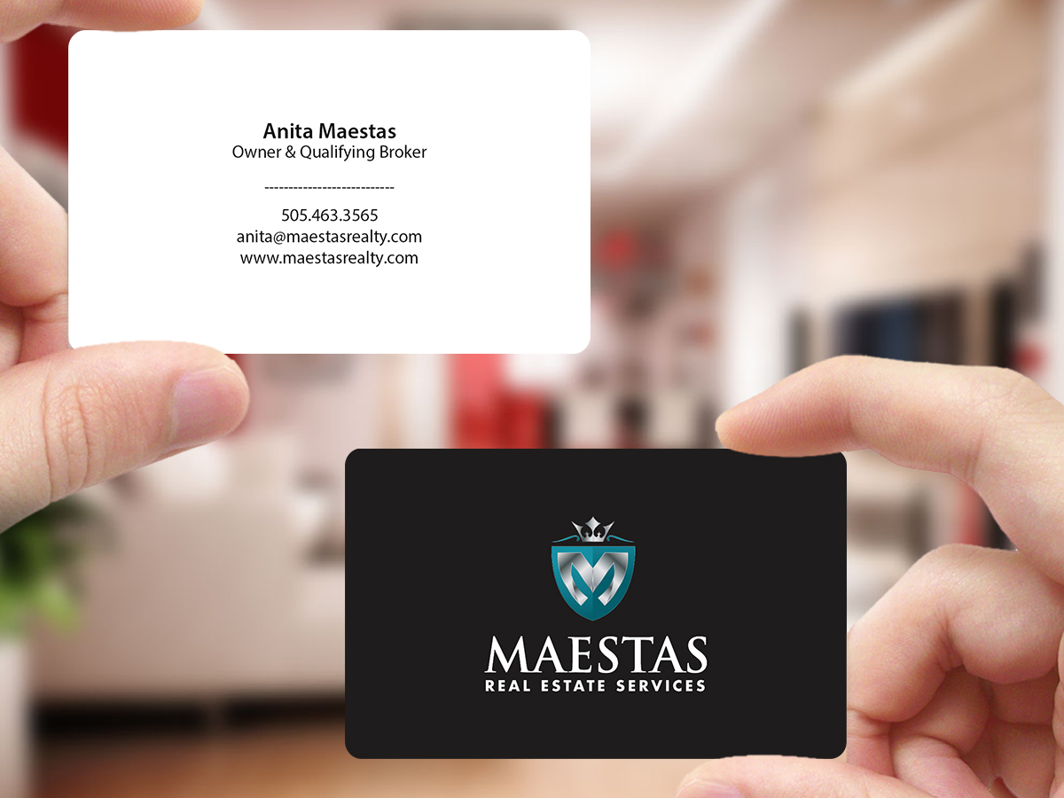 Diseño de Tarjeta de Presentación por Creations Box 2015 para Maestas Real Estate Services  | Diseño #12320000