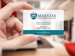Business Card Design by Creations Box 2015 for Maestas Real Estate Services  | Design: #12320068