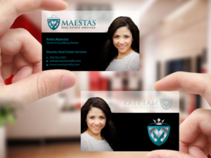 Business Card Design by Creations Box 2015 for Maestas Real Estate Services  | Design: #13163233