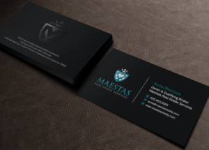 Business Card Design by Brand aid for Maestas Real Estate Services  | Design #12312855