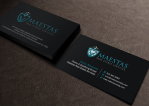 Business Card Design by Brand aid for Maestas Real Estate Services  | Design: #12312858