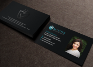 Business Card Design by Brand aid for Maestas Real Estate Services  | Design: #12312863