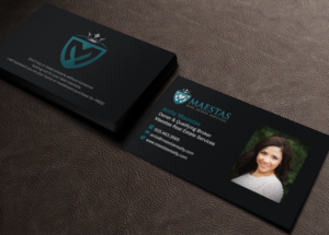Business Card Design by Brand aid for Maestas Real Estate Services  | Design: #12312869