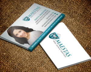 Business Card Design by chandrayaan.creative for Maestas Real Estate Services  | Design: #12348578