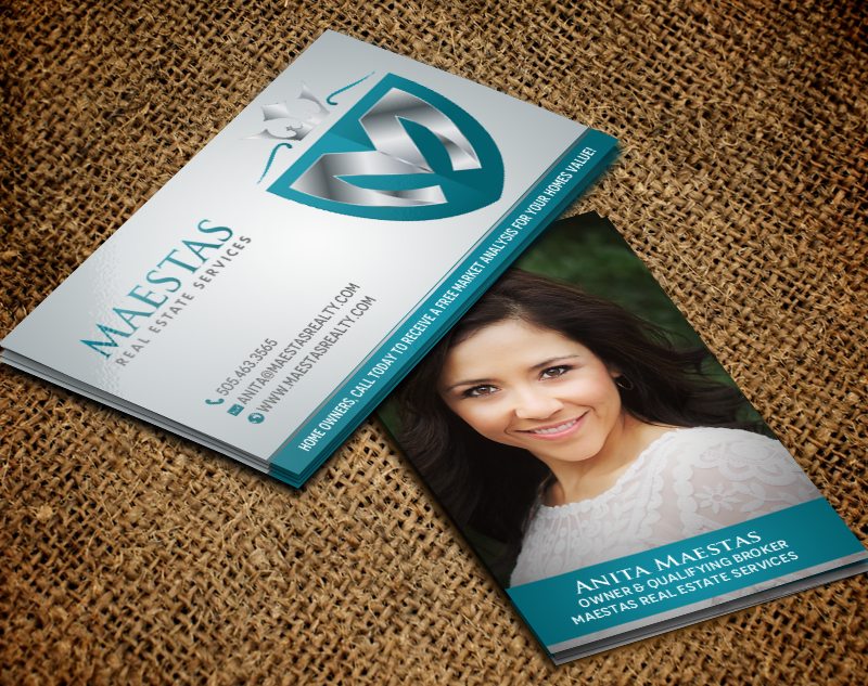 Design de Carte de Visite par chandrayaan.creative pour Maestas Real Estate Services  | Design #12348668