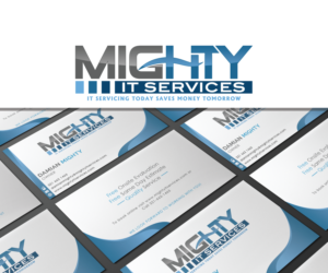 Diseño de Tarjeta de Presentación por Mario para Mighty IT Services | Diseño: #11862676