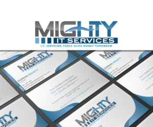 Diseño de Tarjeta de Presentación por Mario para Mighty IT Services | Diseño: #11863390