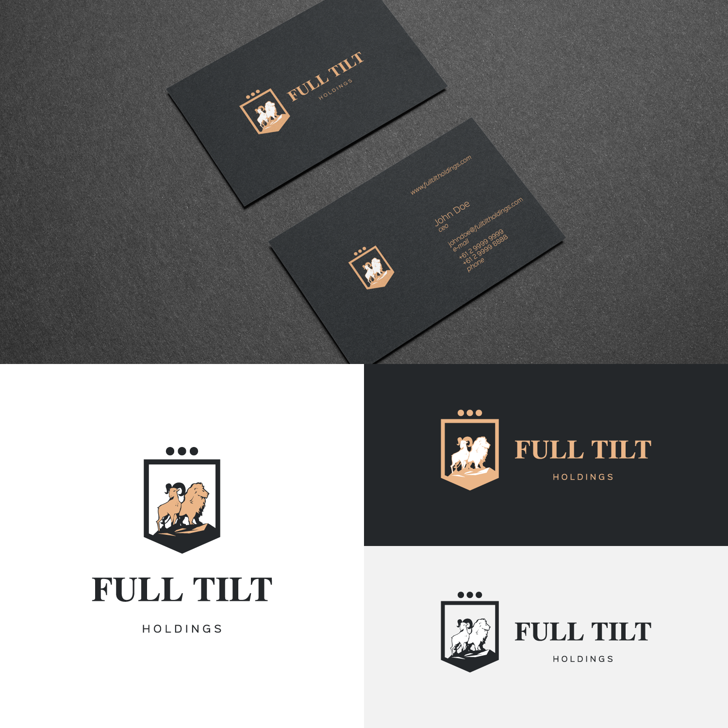 Diseño de Logo por Rodrigo Porfiro para full tilit holdings | Diseño #12121846