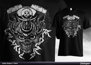 Bikers T/Shirt Design | Diseño de Camiseta por gekgrfx