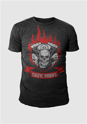 Bikers T/Shirt Design | Diseño de Camiseta por 777SKY