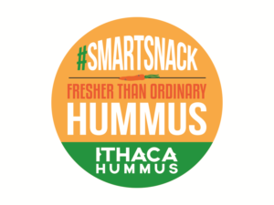 Sticker Design by Red-Tailed Hawkeye for Ithaca Hummus | Design: #11921401