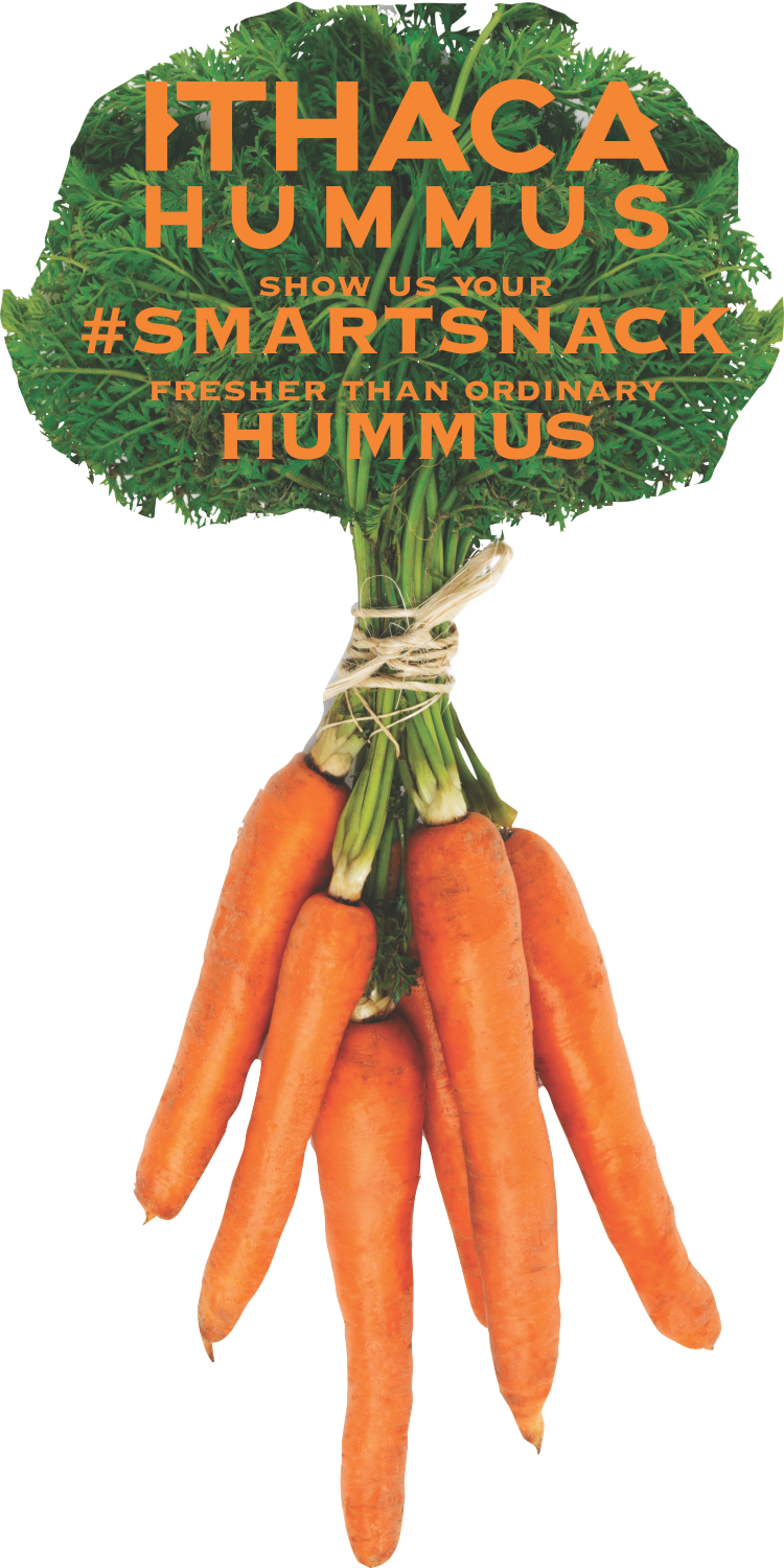 Sticker Design by Madhusudan for Ithaca Hummus | Design #11863885