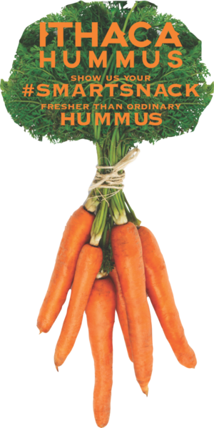Sticker Design by Madhusudan for Ithaca Hummus | Design: #11863885