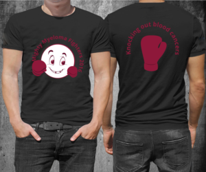 Cancer support group t-shirt design for fundraising event