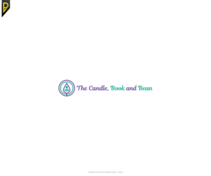 Design de Logo par poisonvectors pour The Candle, Book and Bean | Design #11864569