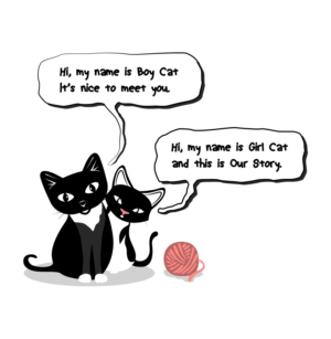 Looking for illustrator for boy cat and girl cat's children's book! Fun project! | Diseño Con Ilustración por widyaguna