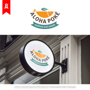 Logo Design by Omee for Aloha Poke  | Design: #11876226
