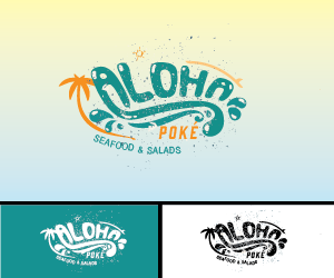 Logo Design by schk for Aloha Poke  | Design #11861020