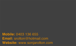 Business Card Design by BoJaH for this project | Design: #505997