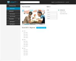 Video Learning Web Application Site Design | Web Design by Lauren