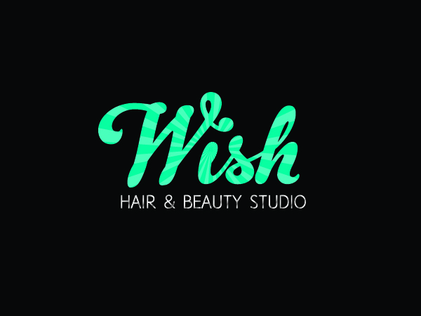 Logo Design by JACQUI for Wish Hair  Beauty Studio | Design #512658